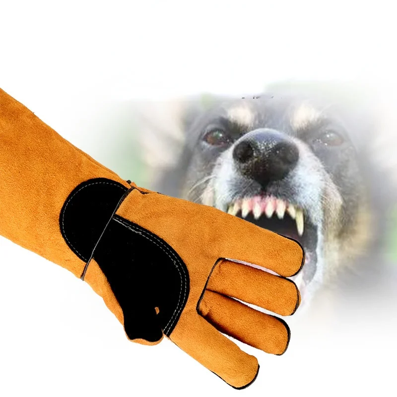 Leatherwork Training - Gants de protection anti-morsure en cuir
