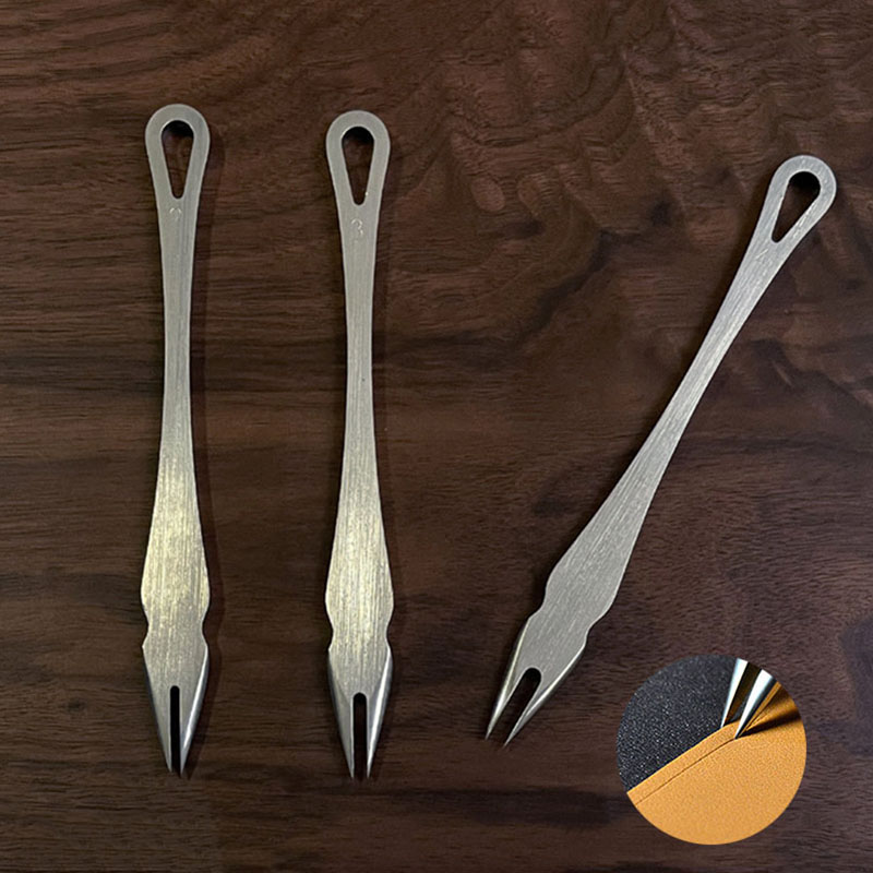 Leatherwork Edge Creaser - 1Pc cuir fente peu profonde bord
