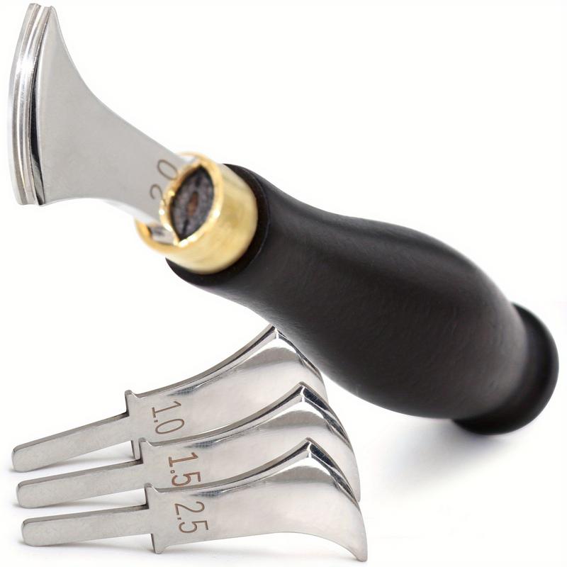 Leatherwork Edge Creaser - Outils de rainurage de bords en