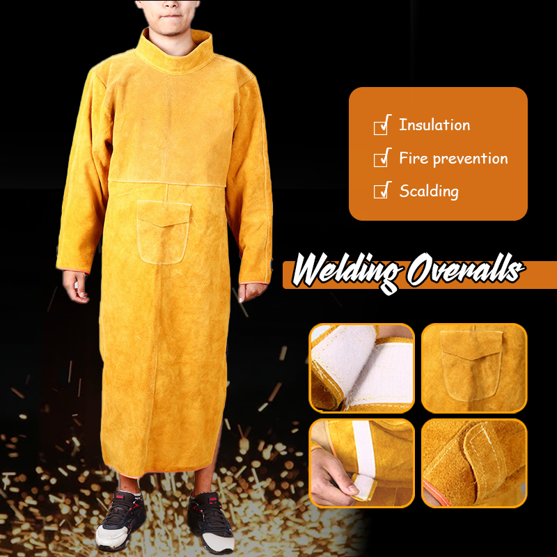 Leatherwork Apron - Tablier de soudeur en cuir de