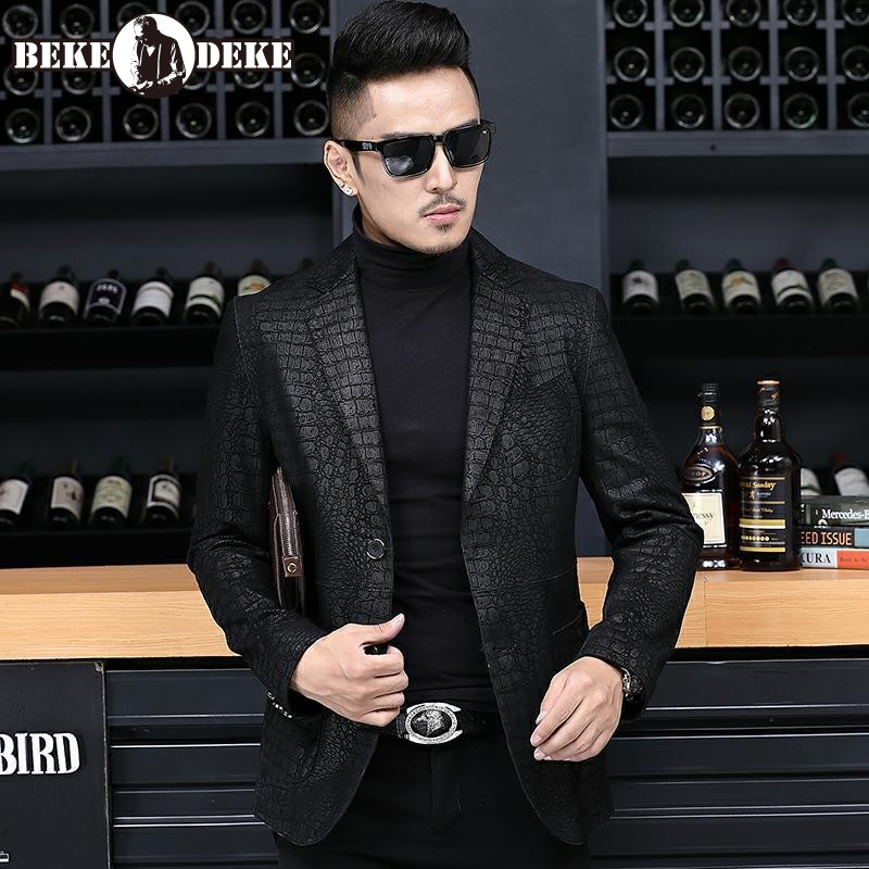 Leather Work Jacket Mens - Blazer en cuir véritable pour hommes