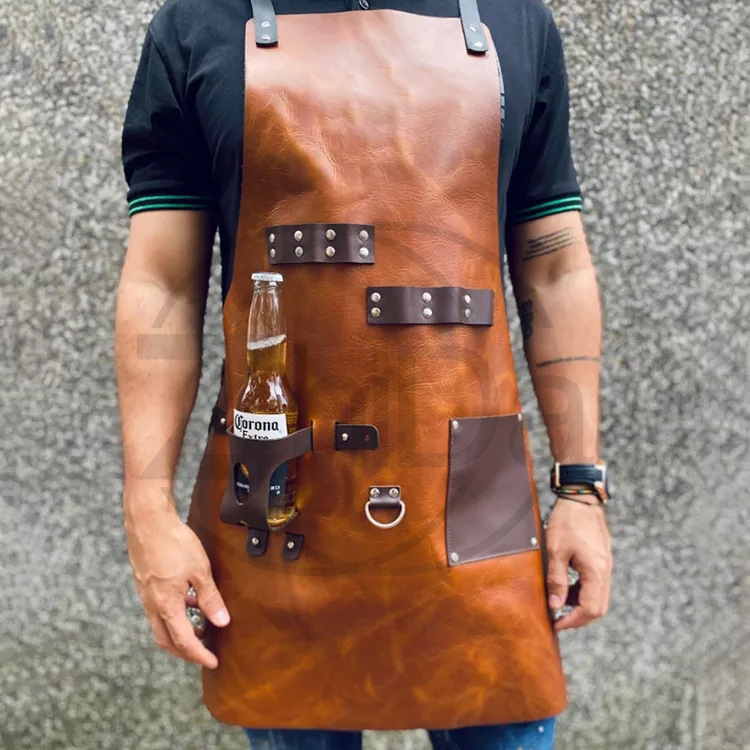 Leatherwork Apron - Tablier de travail multifonctionnel en cuir