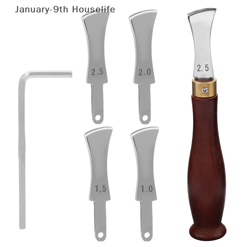 Leatherwork Edge Creaser - Outils de sertissage de bord en