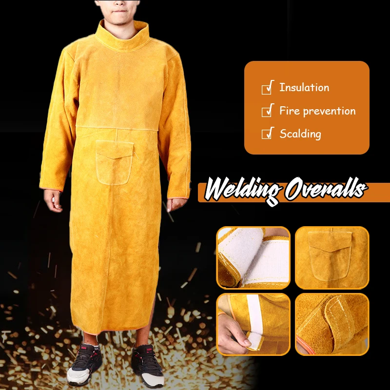 Leatherwork Apron - Tablier de sécurité de travail Anti-brûlure