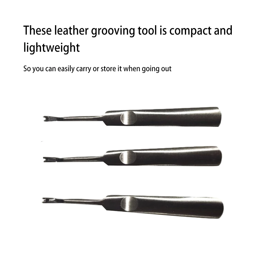 Kit de rainurage du cuir 3 piè - Leatherwork Edge Creaser avis et prix