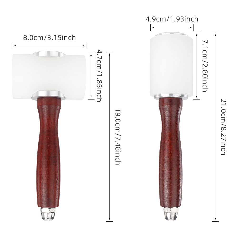 Marteau à découper en cuir, br - Leatherwork Hammer avis et prix