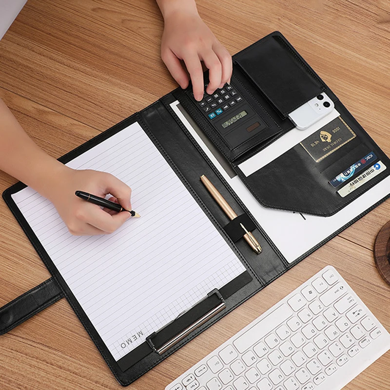Dossier de portefeuille exécut - Leather Work Folder avis et prix