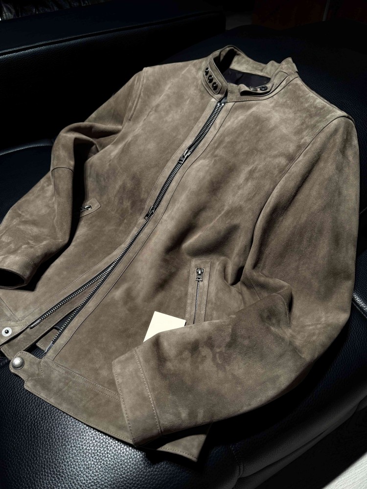 Nouvelle Veste en Cuir Souple  - Leather Work Jacket Mens avis et prix