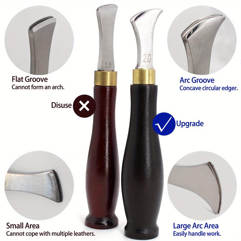 Outils de rainurage de bords e - Leatherwork Edge Creaser avis et prix