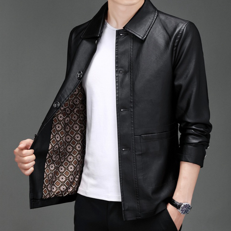 Nouvelle veste de costume en c - Leather Work Jacket Mens avis et prix