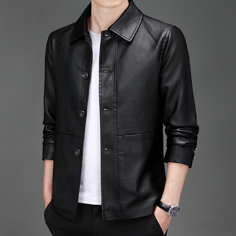 Nouvelle veste de costume en c - Leather Work Jacket Mens avis et prix