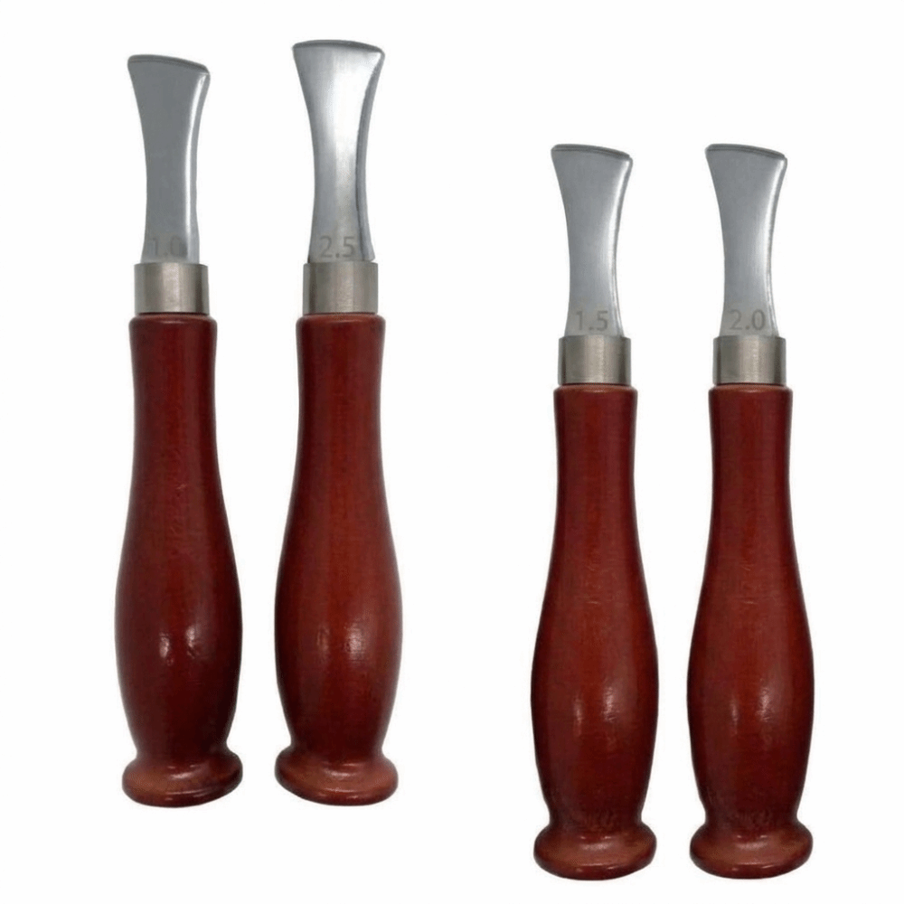 Lot de 4 rainureurs de précisi - Leatherwork Edge Creaser avis et prix