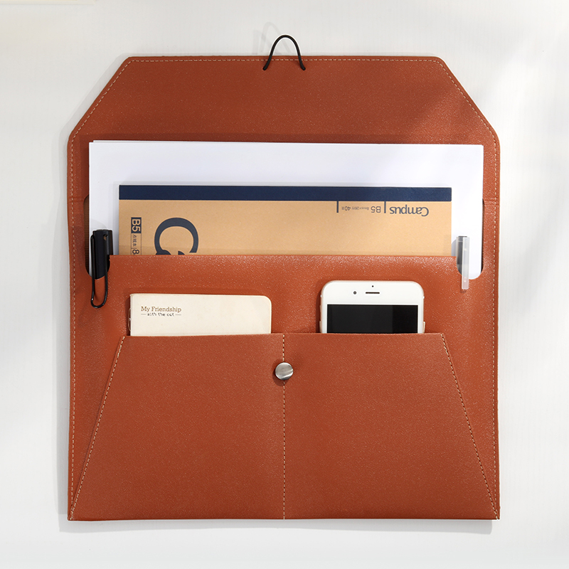 Sac de fichiers d'affaires A4  - Leather Work Folder avis et prix