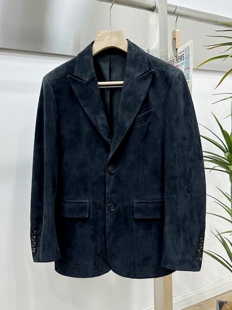 Veste de Costume Élégante en D - Leather Work Jacket Mens avis et prix