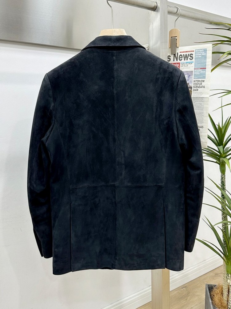 Veste de Costume Élégante en D - Leather Work Jacket Mens avis et prix