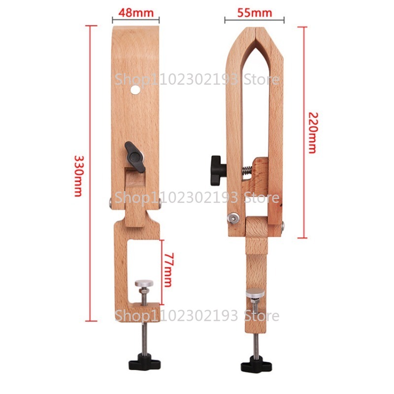 Pince en bois pliable réglable - Leatherwork Hammer avis et prix