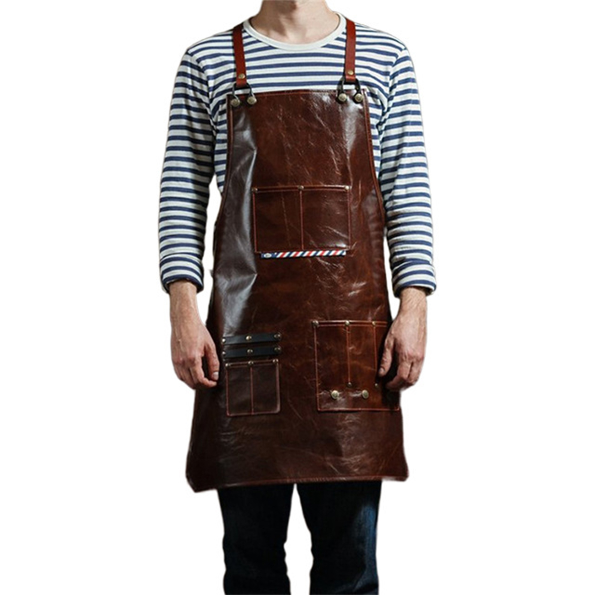 Tablier de travail en cuir pou - Leatherwork Apron avis et prix