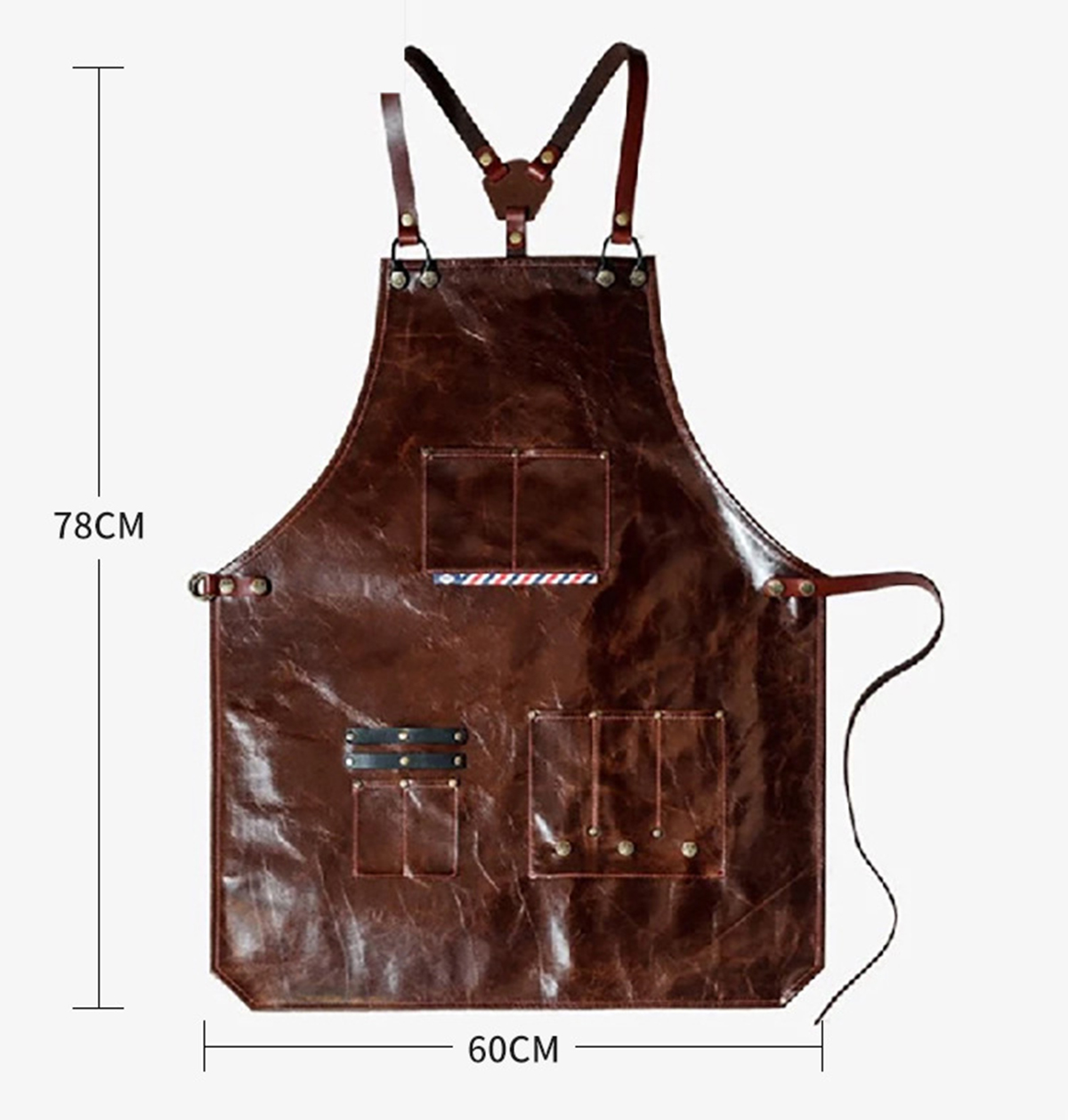 Tablier de travail en cuir pou - Leatherwork Apron avis et prix