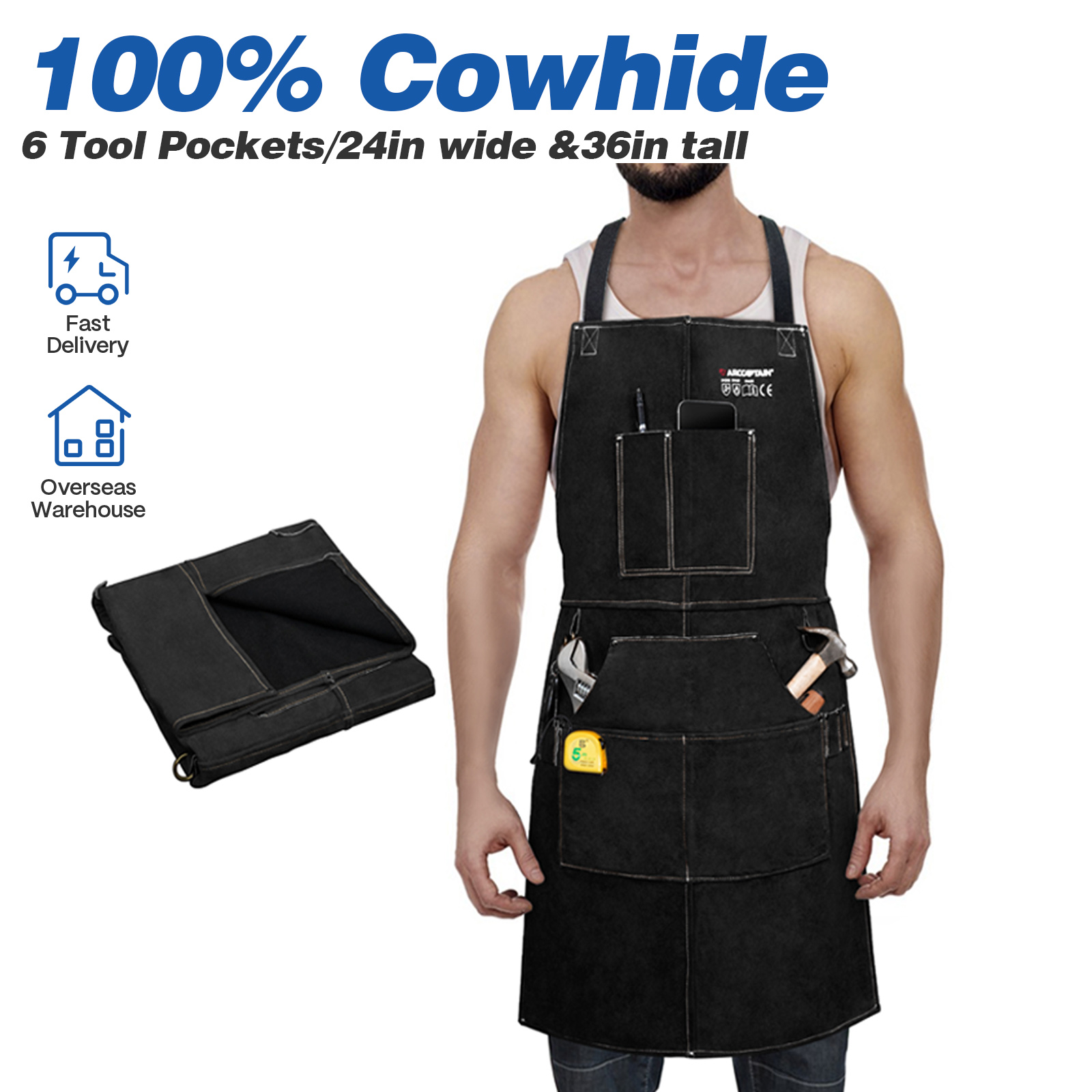 ARCCAPTAIN Tablier de travail  - Leatherwork Apron avis et prix