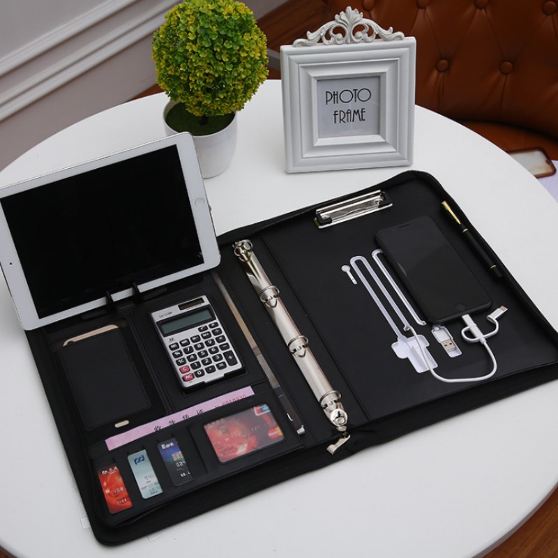 Dossier de conférence multifon - Leather Work Folder avis et prix