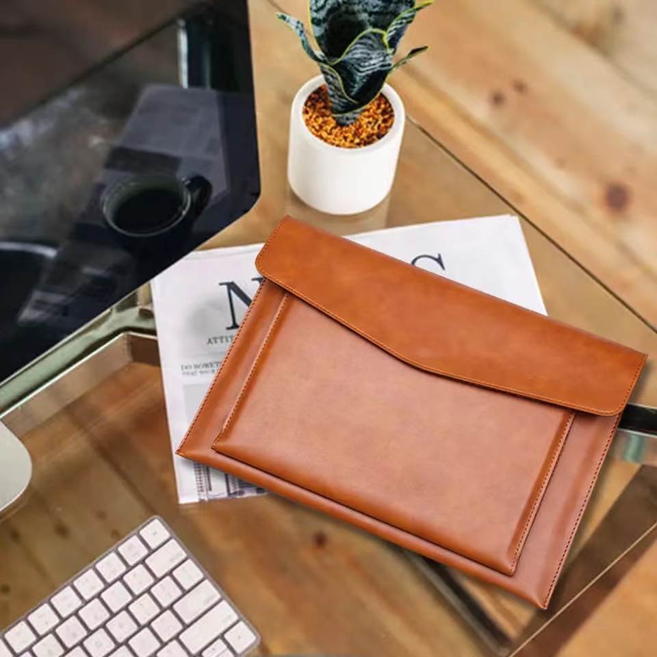 Classeur en cuir de grande cap - Leather Work Folder avis et prix