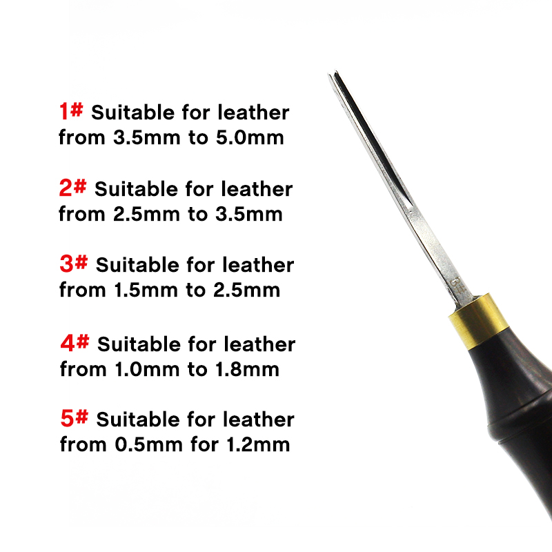 QJH – outils de travail profes - Leatherwork Edge Creaser avis et prix