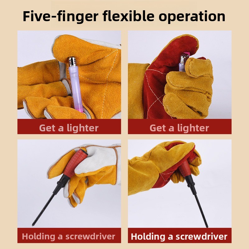 Gants de protection résistants - Leatherwork Training avis et prix