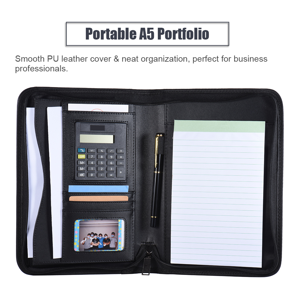 Portefeuille d'affaires A5 en  - Leather Work Folder avis et prix