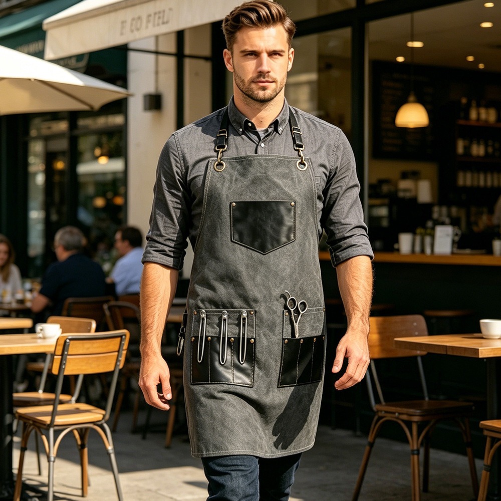 Tablier de travail en toile ép - Leatherwork Apron avis et prix