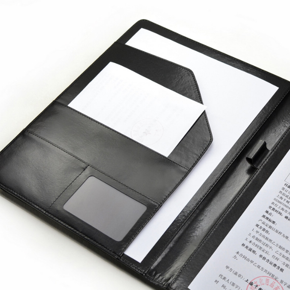Dossier de conférence A4, pape - Leather Work Folder avis et prix