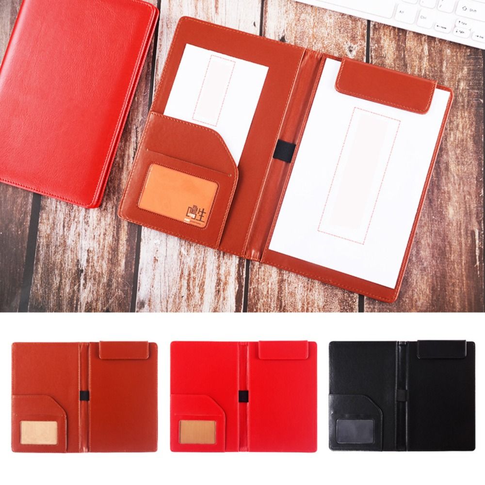 Fente pour carte de dossier de - Leather Work Folder avis et prix