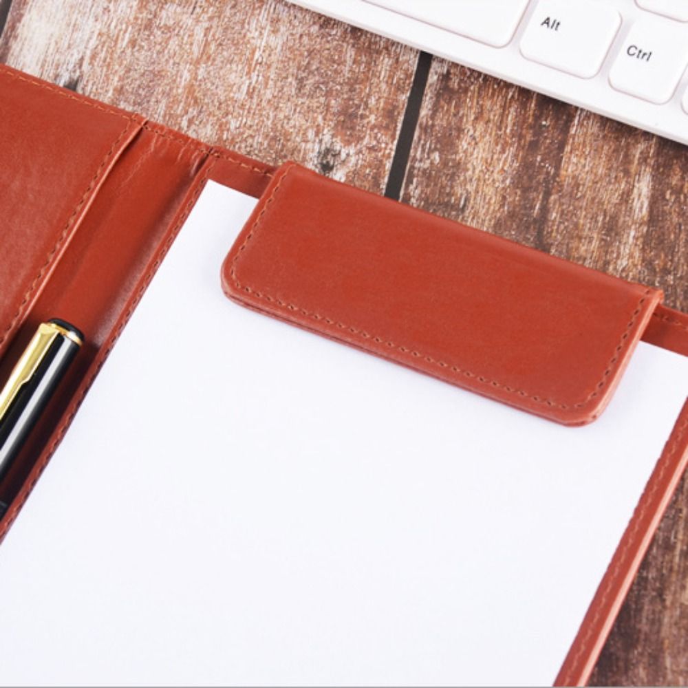 Fente pour carte de dossier de - Leather Work Folder avis et prix