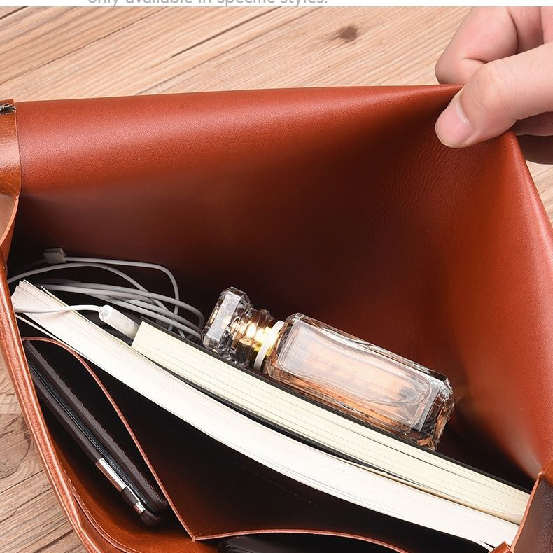 A6 A5 A4 dossier en cuir paque - Leather Work Folder avis et prix