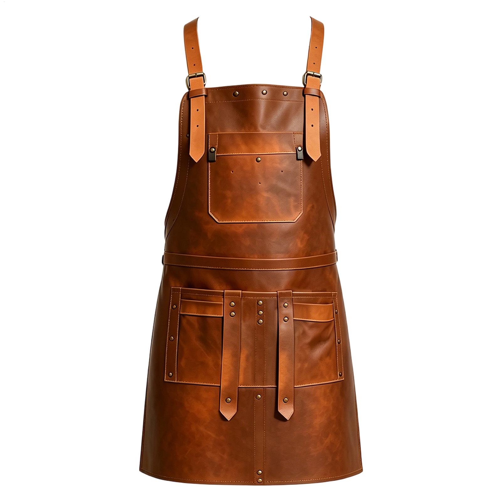 Tablier en cuir avec plusieurs - Leatherwork Apron avis et prix