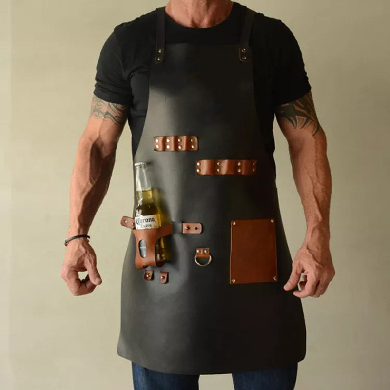 Tablier d'extérieur en cuir PU - Leatherwork Apron avis et prix