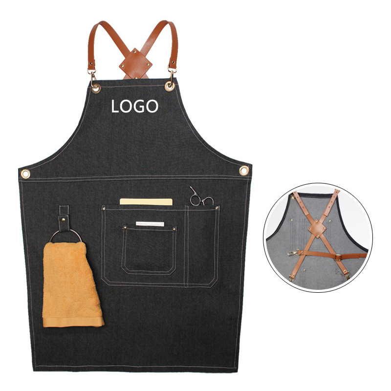 Tablier de travail en Denim à  - Leatherwork Apron avis et prix