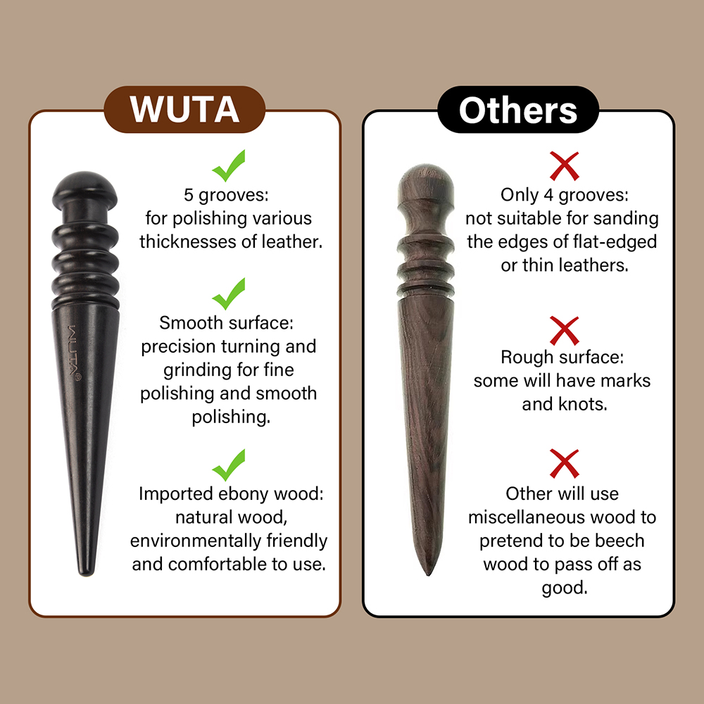 WUTA 1PC Pro brunisseur de bor - Leatherwork Hammer avis et prix