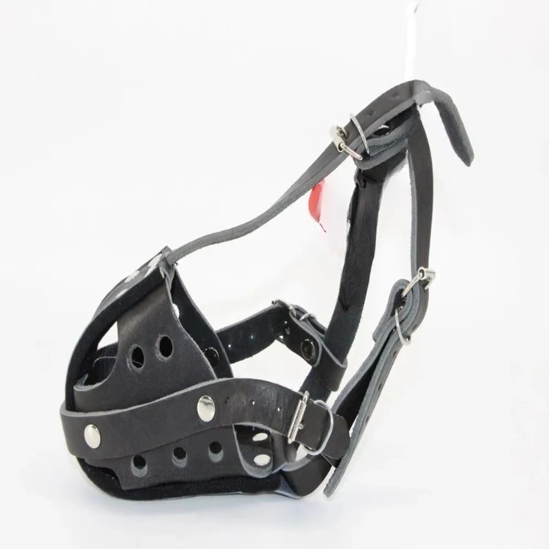 Muselière tactique en cuir pou - Leatherwork Training avis et prix
