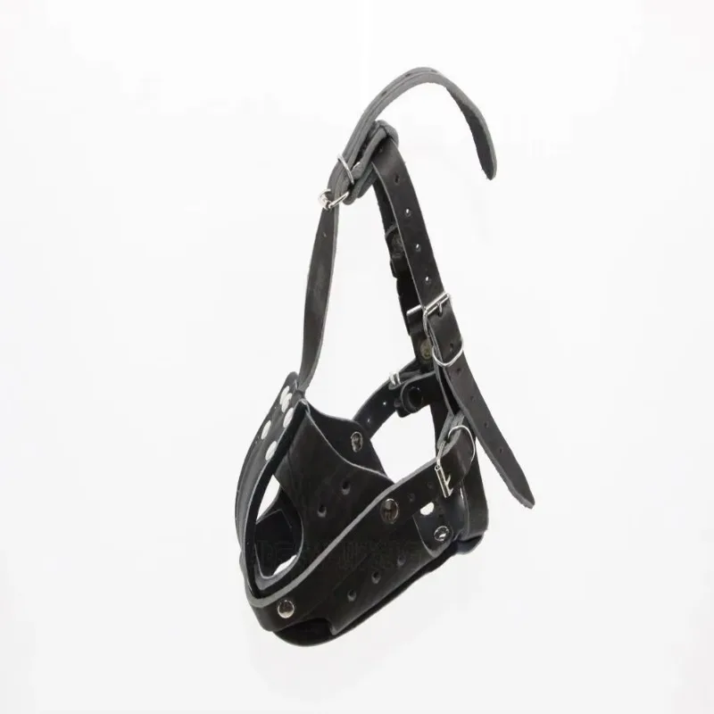 Muselière tactique en cuir pou - Leatherwork Training avis et prix