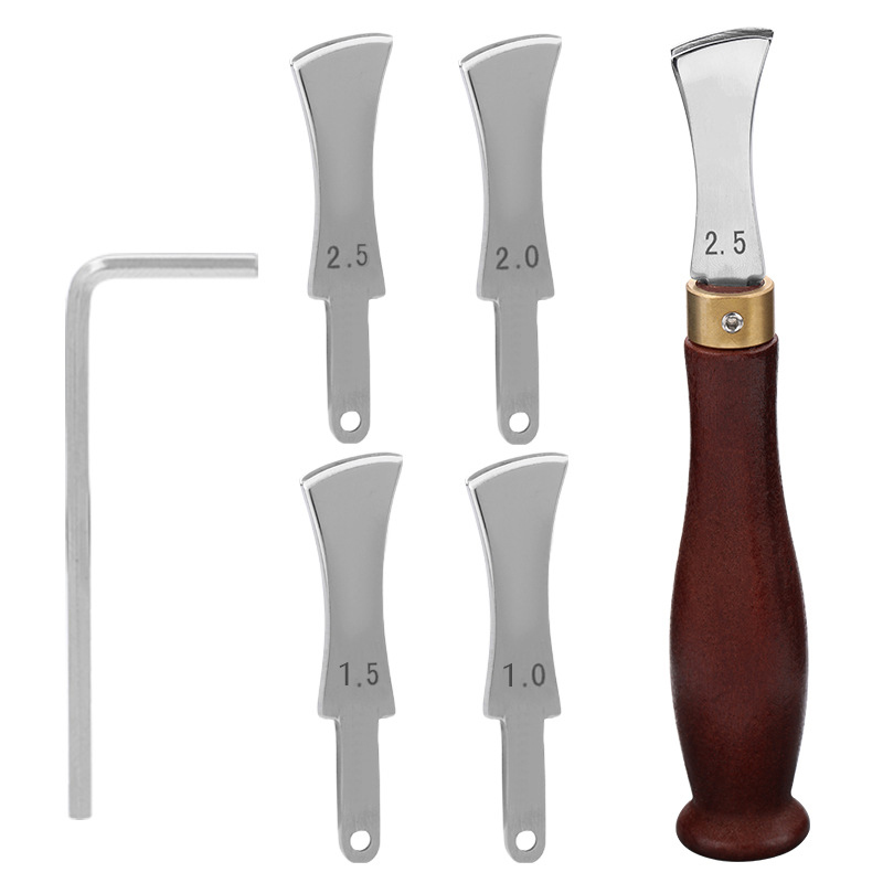 Outils de sertissage de bord d - Leatherwork Edge Creaser avis et prix