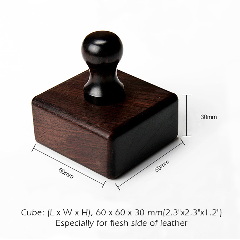 WUTA haute densité ébène noir  - Leatherwork Hammer avis et prix