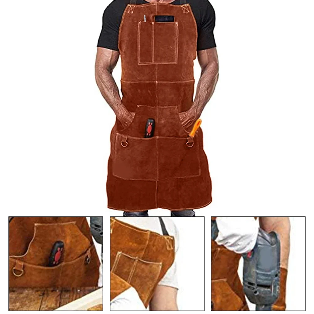 Tablier de travail en cuir de  - Leatherwork Apron avis et prix