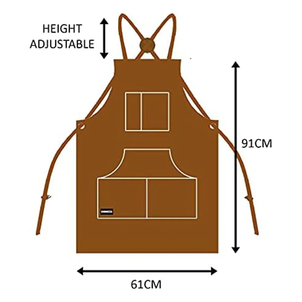 Tablier de travail en cuir de  - Leatherwork Apron avis et prix