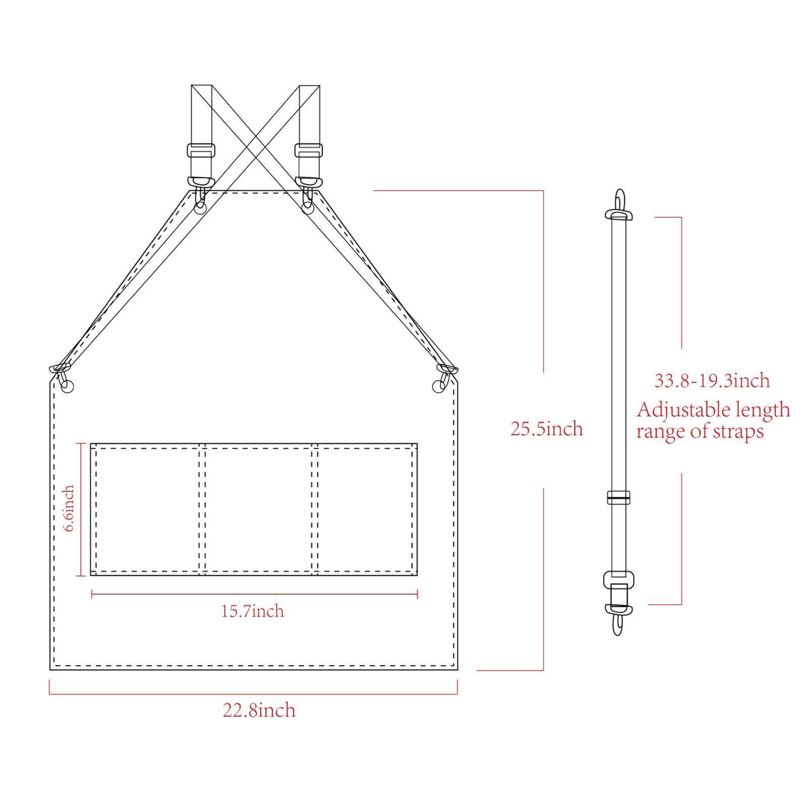 Tablier en cuir PU de qualité  - Leatherwork Apron avis et prix
